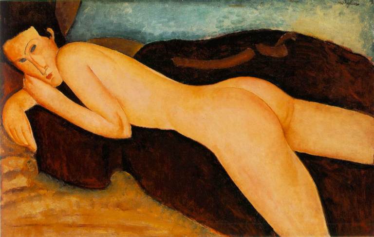 modigliani.nu-couche-dos